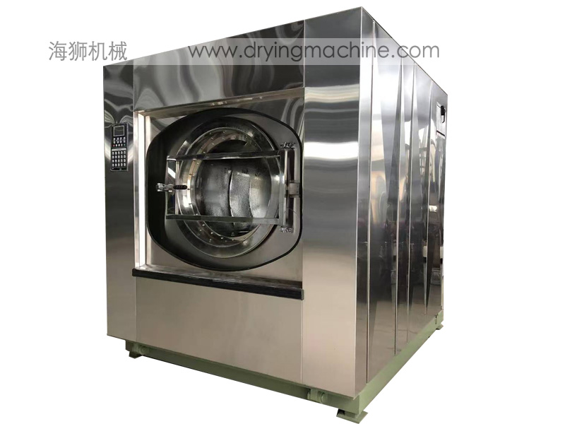 傾斜式自出料工業洗衣機細節查看